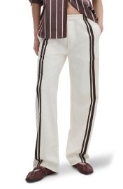 Featherweight Logan Pull-On Wide Leg Track Pants at Nordstrom
