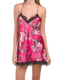 Felicity Satin Floral Chemise Sleepshirts Nightgowns TJMaxx at TJ Maxx