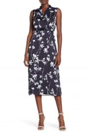 Femma Floral Midi Dress by Equipment at Nordstrom Rack