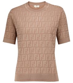 Fendi - FF jacquard sweater at Mytheresa