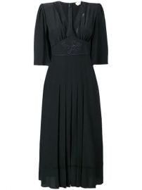 Fendi Cape-style Sleeves Dress - Farfetch at Farfetch