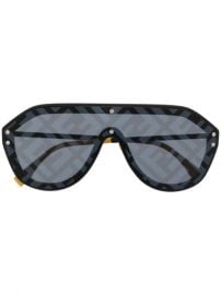 Fendi Eyewear Fabulous Printed Aviator Sunglasses - Farfetch at Farfetch