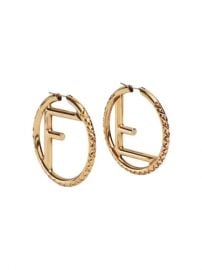 Fendi F Is Fendi Large Earrings - Farfetch at Farfetch