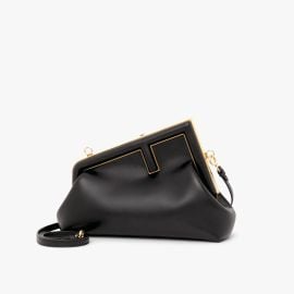 Fendi First Small - Black nappa leather bag Fendi at Fendi