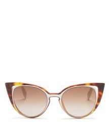 Fendi Floating Cat Eye Sunglasses  51mm at Bloomingdales