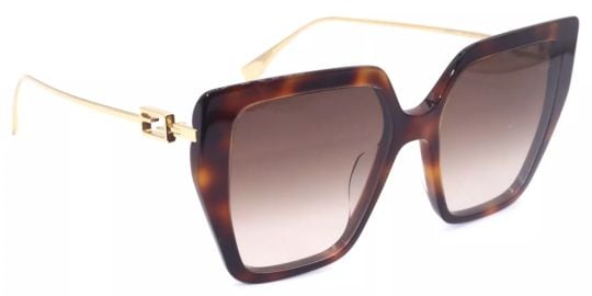 Fendi Havana Gradient Sunglasses at eBay