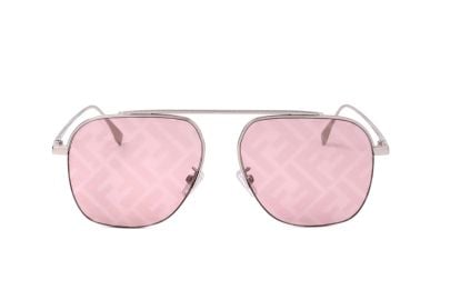 Fendi Pilot Frame Sunglasses at Cettire