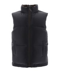 Fendi Reversible FF Print Padded Vest at Ikrix