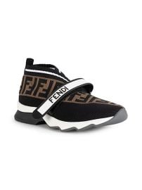 Fendi Rockoko Knit Sock Sneakers at Saks Fifth Avenue