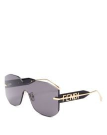 Fendi Shield Sunglasses 144mm Bloomingdales at Bloomingdales