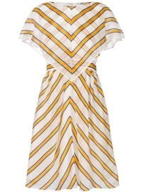 Fendi Striped Shift Dress - Farfetch at Farfetch