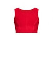 Fenella Top in Red Berry at Bcbgmaxazria