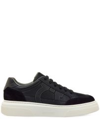 Ferragamo Gancini-embellished Sneakers Black at Farfetch