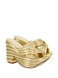 Ferragamo padded-design Platform Sandals - at Farfetch