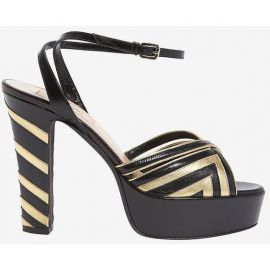 Fever Leather Platform Sandals by Valentino at Forward