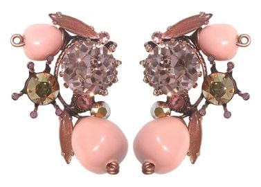 Fiancee Collection Earrings pink at Konplott