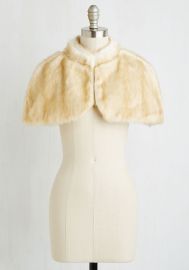 Fierce Finery Capelet in Cream at ModCloth