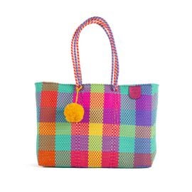 Fiesta Woven Super Tote curated on LTK at Print Fresh