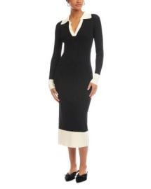Fifteen Twenty Belle Ribbed Polo Dress Bloomingdalex27s Women at Bloomingdales
