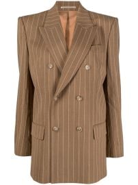 Filippa K Striped double-breasted Blazer - at Farfetch