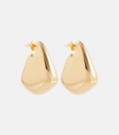 Fin Small 18kt gold-plated sterling silver earrings at Mytheresa