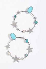 Find Your Stars Hoop Earrings by Paloma Stipp at Free People