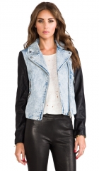 Finders Keepers Moonlight Jacket in Denim and Black  REVOLVE at Revolve