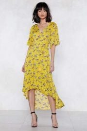 Finish It Off Floral Dress at Nasty Gal