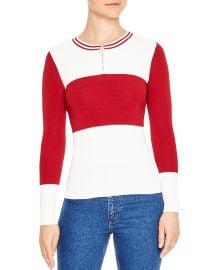 Fiona Color-Block Sweater by Sandro at Bloomingdales