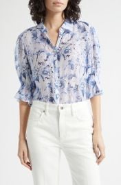 Fiona Floral Button-Up Top at Nordstrom