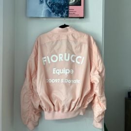 Fiorucci Jackets amp Coats Fiorucci Bomber Jacket Pale Pink Poshmark at Poshmark