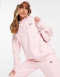 Fiorucci coordinating Icon angels hoodie in dusty pink at ASOS