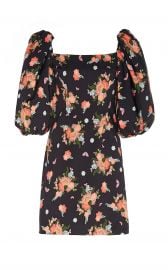 First Impressions Floral-Print Stretch-Cotton Mini Dress at Moda Operandi