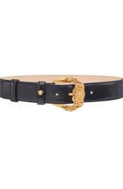 First Line Baroque Buckle Leather Belt at Nordstrom