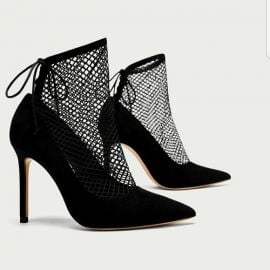 Fishnet Pumps at Zara