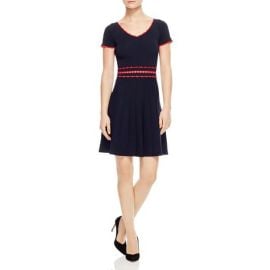 Fit and flare Stretch knit Dress at Bloomingdales