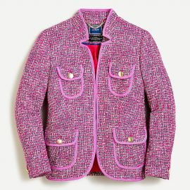 Fitted Jacket in Autumn Tweed at J. Crew