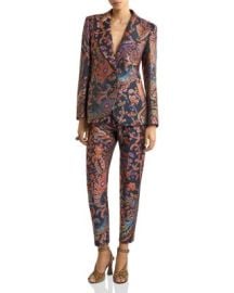 Fitted Jacket with Peak Lapel at Bloomingdales