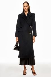 Fitted Long Wool Coat by Eudon Choi x RTR Rent the Runway at Rent the Runway