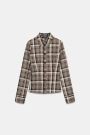 Fitted Plaid Shirt at Zara