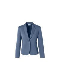 Fitted Single-Button Jersey Blazer Akris Inc at Akris