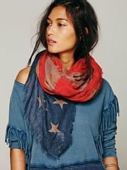 Flag scarf at Free People