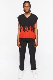 Flame Sweater Vest at Forever 21