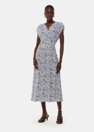 Flaming Leopard Print Midi Dress at Nordstrom