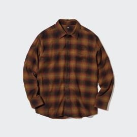 Flannel Checked Long-Sleeve Shirt 2022 Edition UNIQLO US at UNIQLO