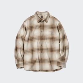 Flannel Checked Long-Sleeve Shirt 2022 Edition UNIQLO US at UNIQLO