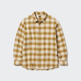 Flannel Checked Shirt UNIQLO US at Uniqlo