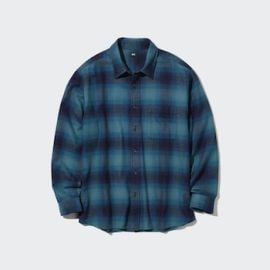 Flannel Checked Shirt UNIQLO US at Uniqlo