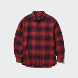 Flannel Checked Shirt UNIQLO US at Uniqlo