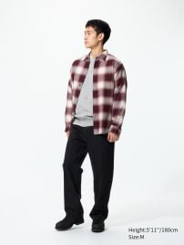 Flannel Checked Shirt UNIQLO US at UNIQLO